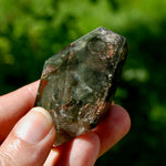 Lodolite Crystal Freeform, 62g Shamanic Dreamstone, Scenic Garden Quartz from Brazil for sale