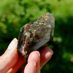 Lodolite Crystal Freeform, 62g Shamanic Dreamstone, Scenic Garden Quartz from Brazil for sale