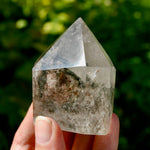 Lodolite Crystal Tower for sale, 167g Shamanic Dreamstone, Scenic Garden Quartz from Brazil
