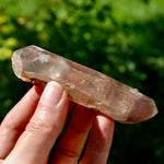 DT Pink Lithium Lemurian Quartz Crystal for sale