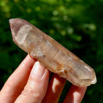 DT Pink Lithium Lemurian Quartz Crystal for sale