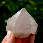 Pink Lithium Lemurian Quartz Crystal, 2in 126g Record Keeper Phantom Pyramid from Brazil for sale