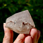 Pink Lithium Lemurian Quartz Crystal, 2in 126g Record Keeper Phantom Pyramid from Brazil for sale