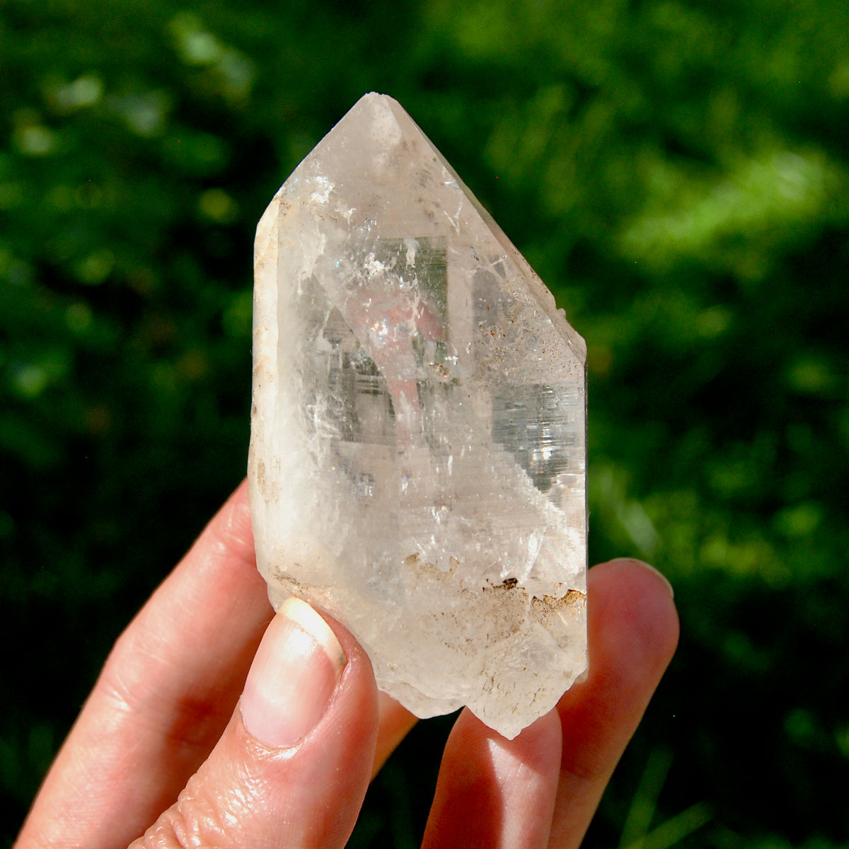 Himalayan Kullu Quartz Crystal Stabrary for sale, Phantom Pyramid High Altitude Crystal from Kullu Valley