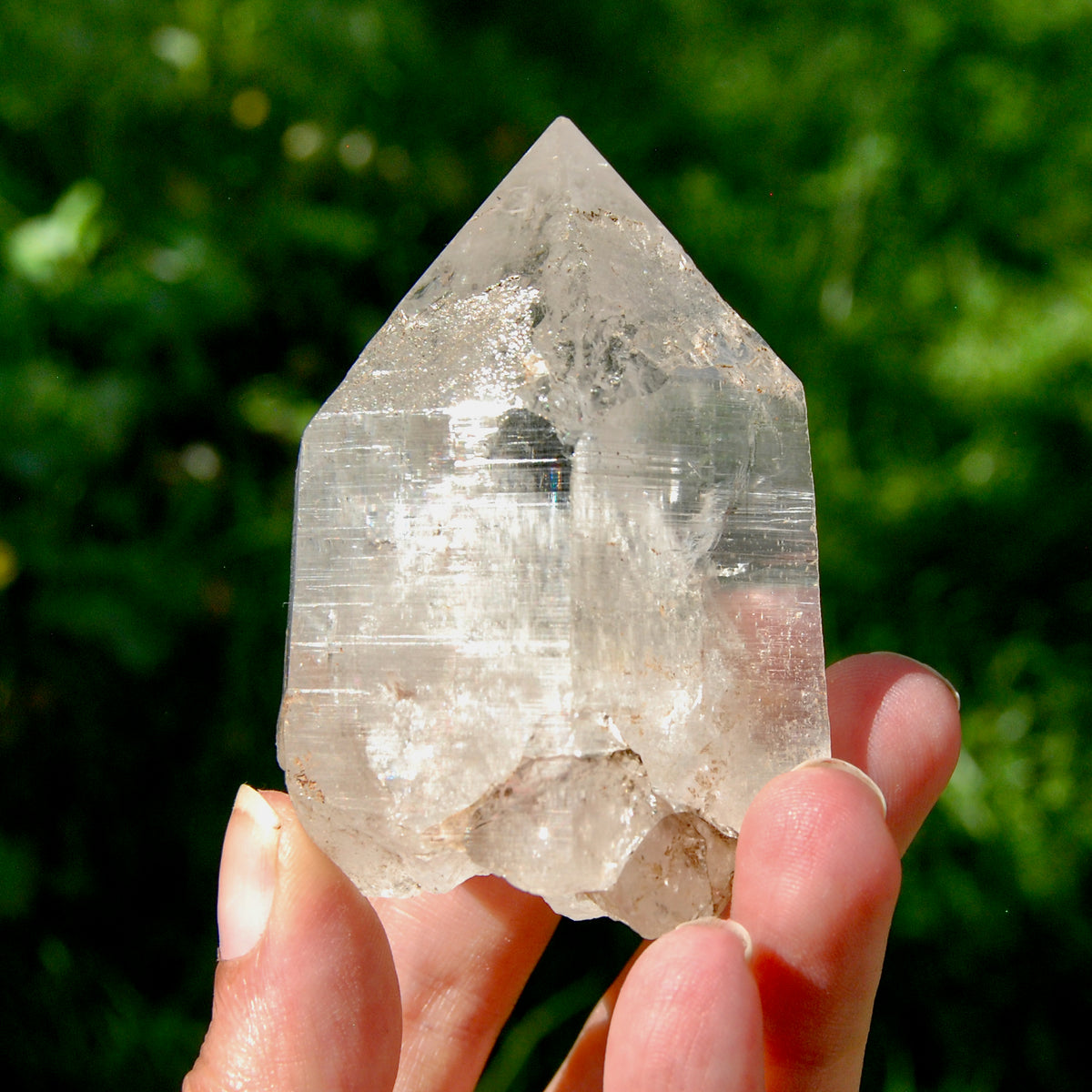 Himalayan Kullu Quartz Crystal Stabrary for sale, Phantom Pyramid High Altitude Crystal from Kullu Valley