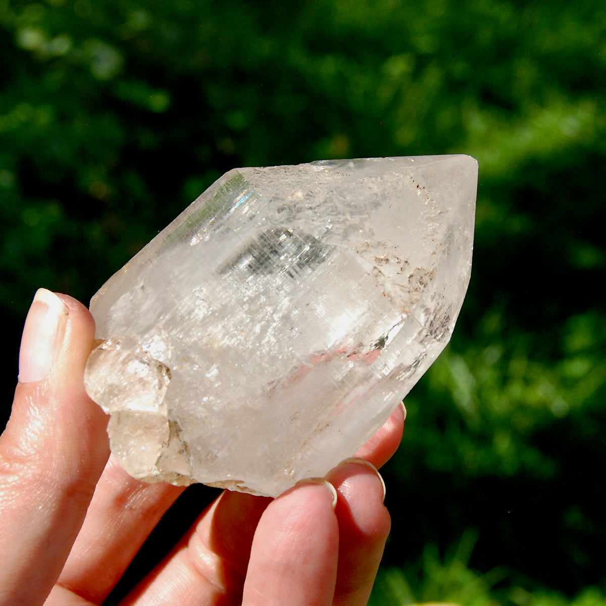 Himalayan Kullu Quartz Crystal Stabrary for sale, Phantom Pyramid High Altitude Crystal from Kullu Valley