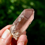 Pink Lithium Lemurian Quartz Crystal for sale