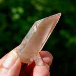 Pink Lithium Lemurian Quartz Crystal for sale
