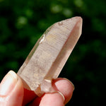Pink Lithium Lemurian Quartz Crystal for sale