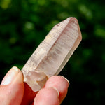 Pink Lithium Lemurian Quartz Crystal for sale