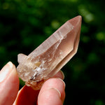 Pink Lithium Lemurian Quartz Crystal for sale