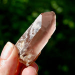 Pink Lithium Lemurian Quartz Crystal for sale