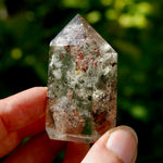 Lodolite Crystal Tower, 60g Shamanic Dreamstone, Scenic Garden Quartz from Brazil for sale