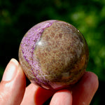 Atlantisite Crystal Sphere, 110g Stichtite Serpentine from South Africa for sale