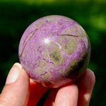 Atlantisite Crystal Sphere, 106g Stichtite Serpentine from South Africa for sale