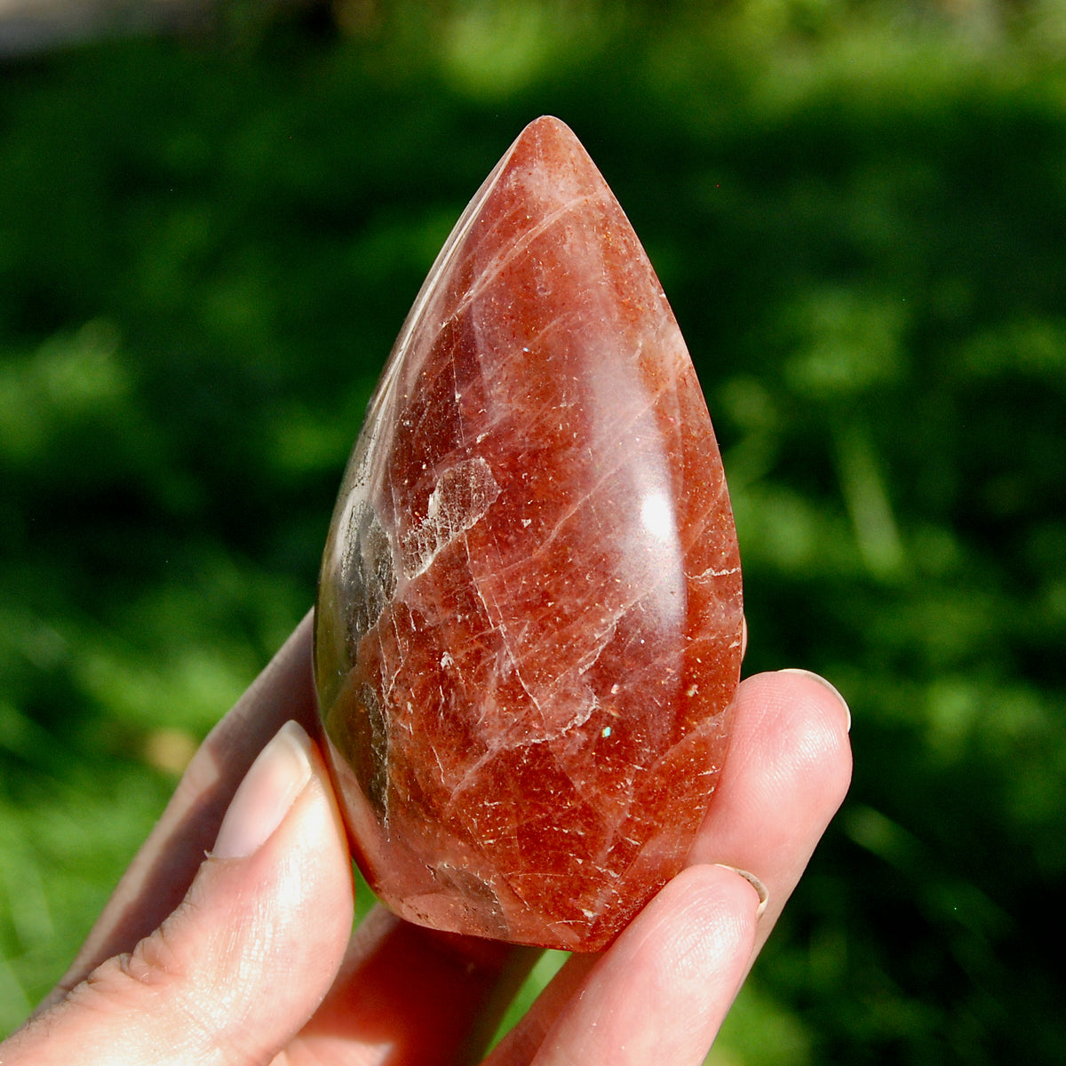 Sunstone Crystal Flame Tower for sale