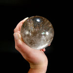 Huge Rainbow Smoky Quartz Crystal Sphere