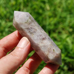 DT Chevron Amethyst Crystal Point