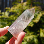 Pink Fluorite Crystal Tower, Transparent Fluorite crystal, Watermelon fluorite