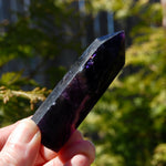 Fluorite Crystal Tower, Dark Purple Fluorite