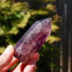 Magenta Fluorite Crystal Tower