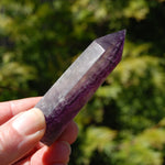 Unique Purple Fluorite Crystal Tower