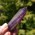 Unique Purple Fluorite Crystal Tower