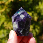 Blue & Purple Fluorite Crystal Tower