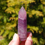 Magenta Fluorite Crystal Tower, pink fluorite