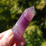 Magenta Fluorite Crystal Tower, pink fluorite