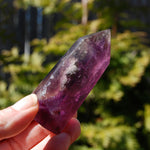 Magenta Fluorite Crystal Tower