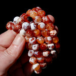Mexican Fire Agate Crystal Bracelet