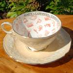 Antique Paragon Cup of Knowledge Fortune Telling Teacup c1935