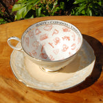 Antique Paragon Cup of Knowledge Fortune Telling Teacup c1935