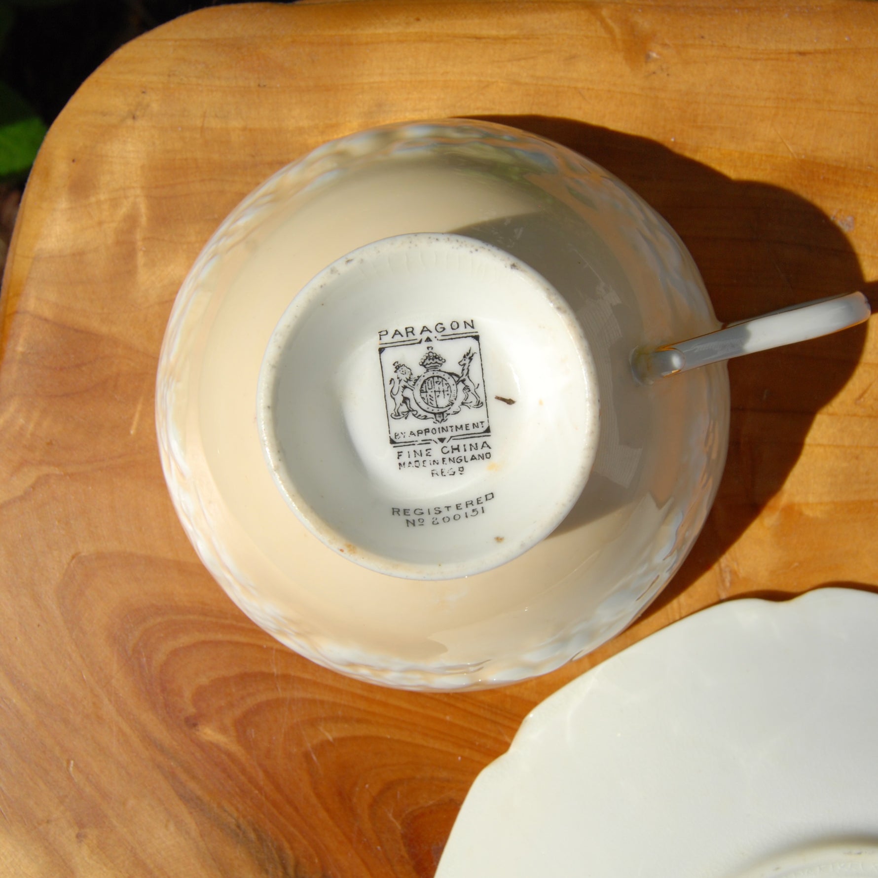 Antique Paragon Cup of Knowledge Fortune Telling Teacup c1935