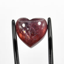 Load image into Gallery viewer, ONE AAA Gem Lepidolite Crystal Heart Cabochon, Silver Leaf Lepidolite, Madagascar a13
