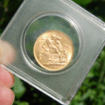 1925 George V Gold Sovereign Coin St George Dragon British Royal Mint 22ct for sale 