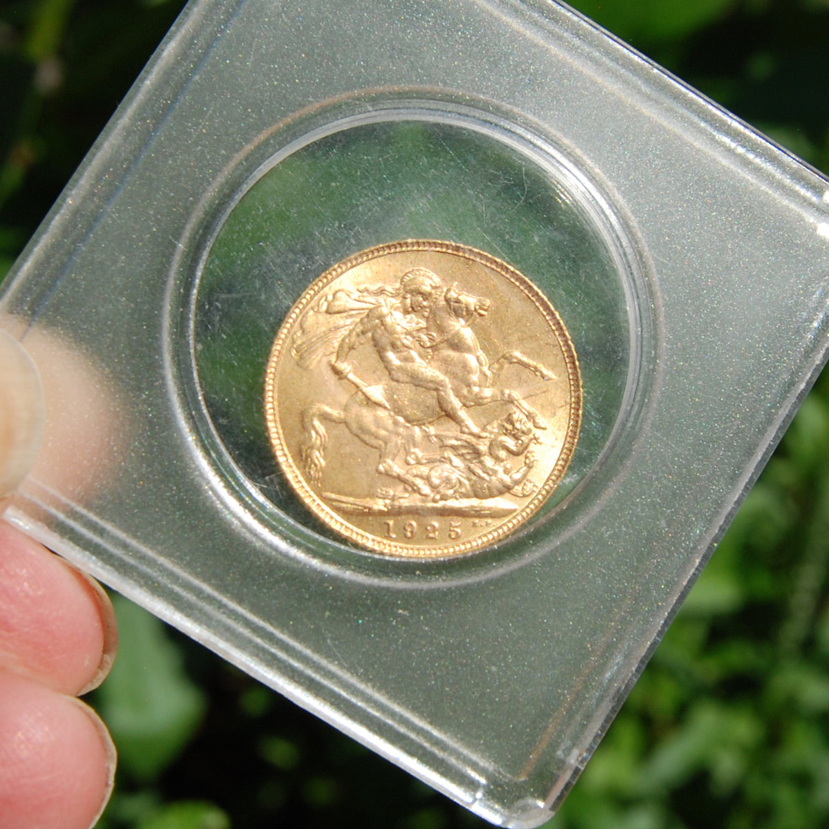 1925 George V Gold Sovereign Coin St George Dragon British Royal Mint 22ct for sale 
