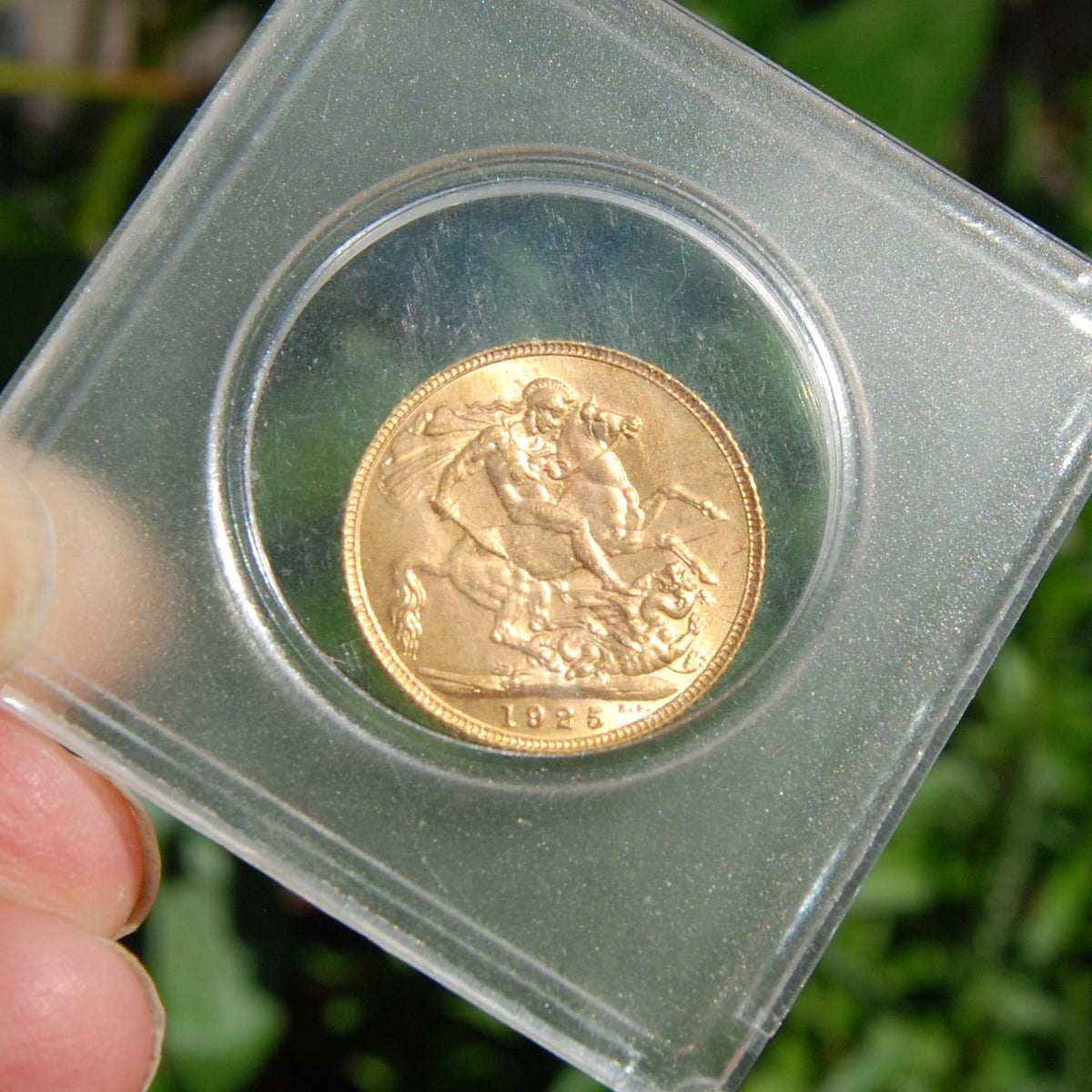 1925 George V Gold Sovereign Coin St George Dragon British Royal Mint 22ct for sale 