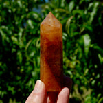 Golden Healer Quartz Crystal Tower | High Vibration Healing Stone