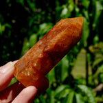 golden healer quartz, quartz healing tower, golden crystal point, healer quartz stone, polished quartz tower, golden light crystal, meditation quartz, crystal energy tower, reiki quartz stone, spiritual quartz point, high vibe quartz, golden healer point, healing crystal tower