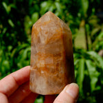 golden healer quartz, quartz healing tower, golden crystal point, healer quartz stone, polished quartz tower, golden light crystal, meditation quartz, crystal energy tower, reiki quartz stone, spiritual quartz point, high vibe quartz, golden healer point, healing crystal tower