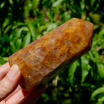 golden healer quartz, quartz healing tower, golden crystal point, healer quartz stone, polished quartz tower, golden light crystal, meditation quartz, crystal energy tower, reiki quartz stone, spiritual quartz point, high vibe quartz, golden healer point, healing crystal tower