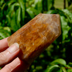 golden healer quartz, quartz healing tower, golden crystal point, healer quartz stone, polished quartz tower, golden light crystal, meditation quartz, crystal energy tower, reiki quartz stone, spiritual quartz point, high vibe quartz, golden healer point, healing crystal tower