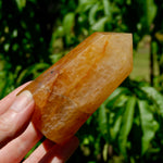 golden healer quartz, quartz healing tower, golden crystal point, healer quartz stone, polished quartz tower, golden light crystal, meditation quartz, crystal energy tower, reiki quartz stone, spiritual quartz point, high vibe quartz, golden healer point, healing crystal tower