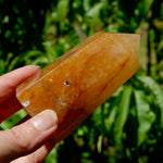 golden healer quartz, quartz healing tower, golden crystal point, healer quartz stone, polished quartz tower, golden light crystal, meditation quartz, crystal energy tower, reiki quartz stone, spiritual quartz point, high vibe quartz, golden healer point, healing crystal tower