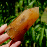 golden healer quartz, quartz healing tower, golden crystal point, healer quartz stone, polished quartz tower, golden light crystal, meditation quartz, crystal energy tower, reiki quartz stone, spiritual quartz point, high vibe quartz, golden healer point, healing crystal tower