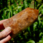 golden healer quartz, quartz healing tower, golden crystal point, healer quartz stone, polished quartz tower, golden light crystal, meditation quartz, crystal energy tower, reiki quartz stone, spiritual quartz point, high vibe quartz, golden healer point, healing crystal tower
