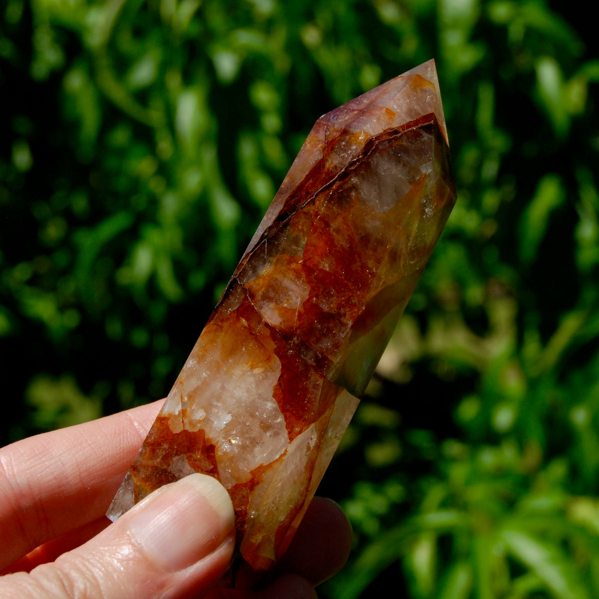 Golden Healer Quartz Crystal Tower