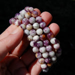 Gem Lepidolite Crystal Bracelet